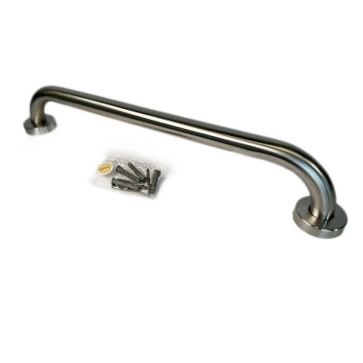 Будкрам купить Поручень для ванной, прямой 60 см, нержавеющая сталь,  диметр 32 мм Sanpreis Поручень для ванной, прямой 60 см, нержавеющая сталь,  диметр 32 мм Sanpreis 6