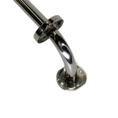 Будкрам купить Поручень для ванной, прямой 60 см, нержавеющая сталь D25 мм Sanpreis Поручень для ванной, прямой 60 см, нержавеющая сталь D25 мм Sanpreis 5