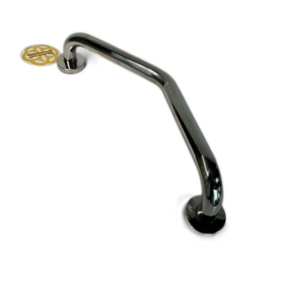 Будкрам купить Поручень для ванной, угловой 13х40х8.5 см, нержавеющая сталь, D19 мм Sanpreis Поручень для ванной, угловой 13х40х8.5 см, нержавеющая сталь, D19 мм Sanpreis 4