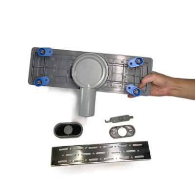 Будкрам купити Душовий трап PRIME LEGAL 33 см, горизонтальний, поворотний сифон, грати дощ Sanpreis Душовий трап PRIME LEGAL 33 см, горизонтальний, поворотний сифон, грати дощ Sanpreis 4