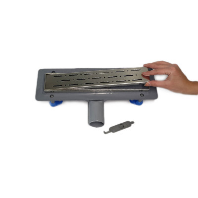 Будкрам купити Душовий трап PRIME LEGAL 33 см, горизонтальний, поворотний сифон, грати дощ Sanpreis Душовий трап PRIME LEGAL 33 см, горизонтальний, поворотний сифон, грати дощ Sanpreis 6