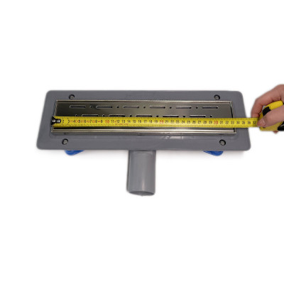 Будкрам купити Душовий трап PRIME LEGAL 33 см, горизонтальний, поворотний сифон, грати дощ Sanpreis Душовий трап PRIME LEGAL 33 см, горизонтальний, поворотний сифон, грати дощ Sanpreis 5