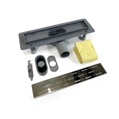 Будкрам купить Душевой трап  PRIME LINE  60 см,  горизонтальный, поворотный сифон, решётка дождь, с мембраной Sanpreis Душевой трап  PRIME LINE  60 см,  горизонтальный, поворотный сифон, решётка дождь, с мембраной Sanpreis 2