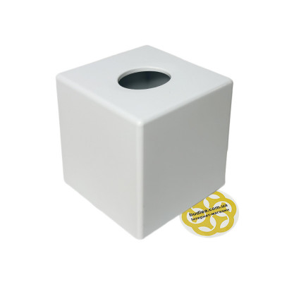 Будкрам купити Диспенсер для серветок КУБ настільний, пластик, білий Afacan Plastik Диспенсер для серветок КУБ настільний, пластик, білий Afacan Plastik 3