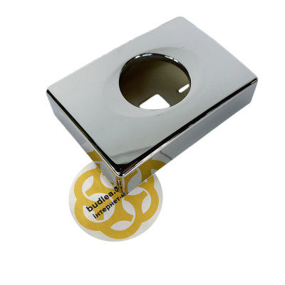 Будкрам купити Диспенсер для серветок MINI настільний, прямокутний, пластик, хром Afacan Plastik