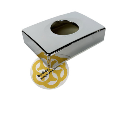 Будкрам купити Диспенсер для серветок MINI настільний, прямокутний, пластик, хром Afacan Plastik Диспенсер для серветок MINI настільний, прямокутний, пластик, хром Afacan Plastik 3