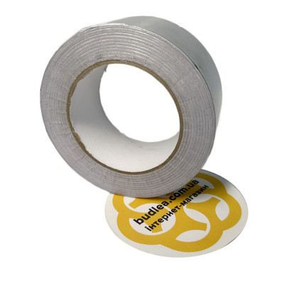 Будкрам купить Скотч алюминиевый 50мм х 50м Sanpreis Скотч алюминиевый 50мм х 50м Sanpreis 5