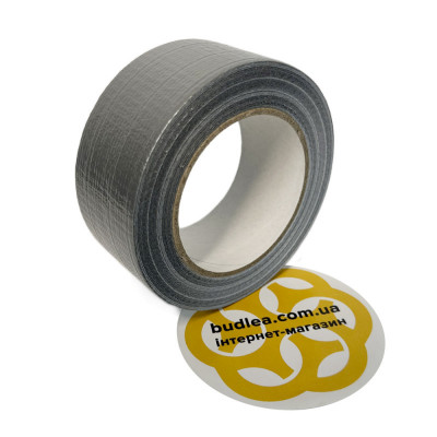 Будкрам купити Армований скотч 48мм х 50м, сірий Sanpreis