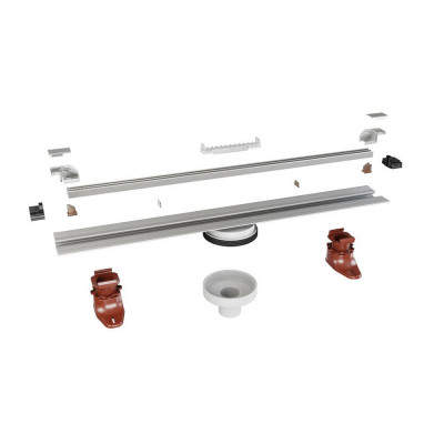 Будкрам купить Душевой трап серии Slim Line 80 см, горизонтальный s-образный сифон Evimetal Душевой трап серии Slim Line 80 см, горизонтальный s-образный сифон Evimetal 2