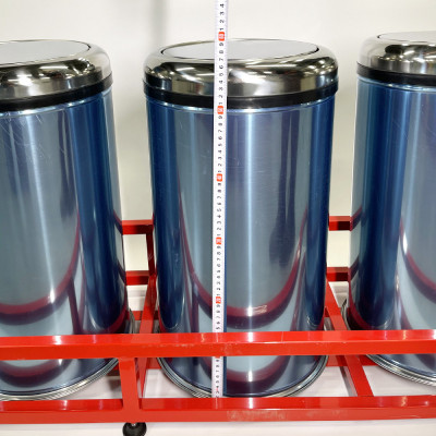 Будкрам купити Контейнери для сміття 3 в 1, нержавіюча сталь, з поворотною кришкою Sanpreis Контейнери для сміття 3 в 1, нержавіюча сталь, з поворотною кришкою Sanpreis 6