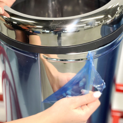 Будкрам купити Контейнери для сміття 3 в 1, нержавіюча сталь, без кришки з притискним кільцем Sanpreis Контейнери для сміття 3 в 1, нержавіюча сталь, без кришки з притискним кільцем Sanpreis 3