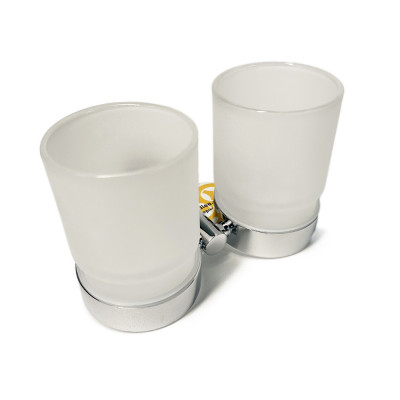 Будкрам купить Держатель для зубных щеток ALTERNA двойной, настенный  Sanpreis Держатель для зубных щеток ALTERNA двойной, настенный  Sanpreis 2