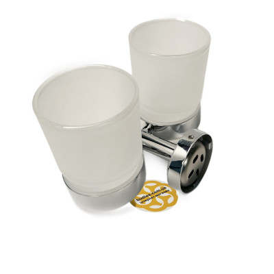 Будкрам купить Держатель для зубных щеток ALTERNA двойной, настенный  Sanpreis Держатель для зубных щеток ALTERNA двойной, настенный  Sanpreis 4