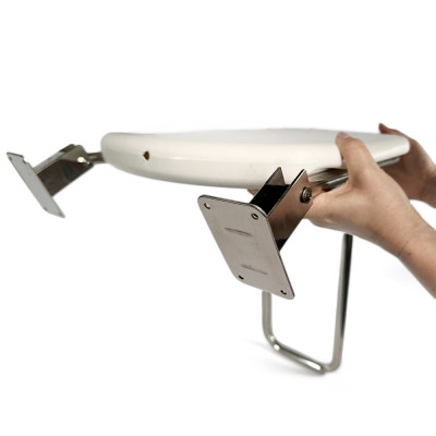 Будкрам купить Сиденье для душа откидное, пластиковая сидушка, 43x40x39.5 см Sanpreis Сиденье для душа откидное, пластиковая сидушка, 43x40x39.5 см Sanpreis 4