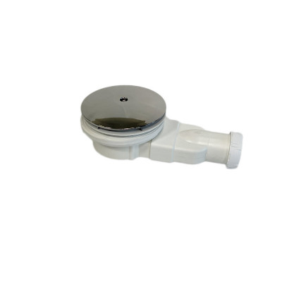 Будкрам купить Сифон для низкого душевого поддона Sink, хромированная накладка 118 мм WATERWAY