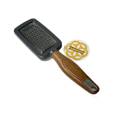 Будкрам купити Терка для сиру WOODEN, сірий OKYANUS Терка для сиру WOODEN, сірий OKYANUS 3