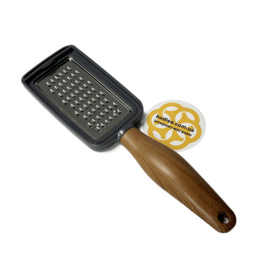 Будкрам купити Терка для сиру WOODEN, сірий OKYANUS Терка для сиру WOODEN, сірий OKYANUS 2