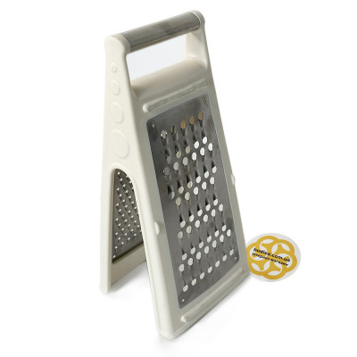 Будкрам купить Терка для овощей двухсторонняя, белый OKYANUS