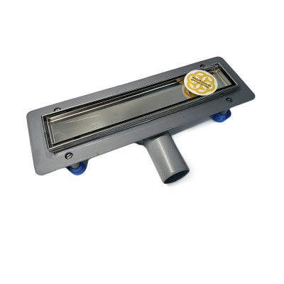 Будкрам купить Душевой трап PRIME LINE 33 см,  горизонтальный, решетка под плитку, без мембраны Sanpreis Душевой трап PRIME LINE 33 см,  горизонтальный, решетка под плитку, без мембраны Sanpreis 5