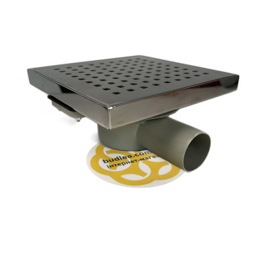 Будкрам купить Душевой трап LEGAL 20x20 см, горизонтальный, поворотный сифон, решётка квадрат Sanpreis Душевой трап LEGAL 20x20 см, горизонтальный, поворотный сифон, решётка квадрат Sanpreis 7