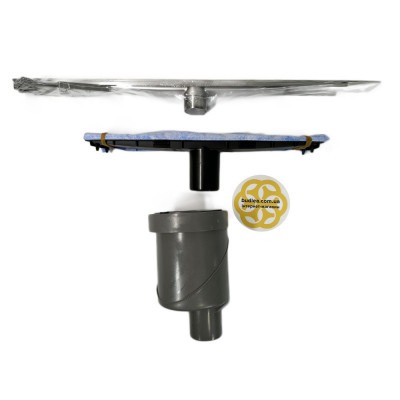 Будкрам купить Трап для душа серии Pro Line 60 см, вертикальный s-образный сифон Evimetal