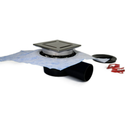 Будкрам купить Трап для душа серии PYS Floor Drain  10х10 см, горизонтальный, рисунок решетки линия Evimetal Трап для душа серии PYS Floor Drain  10х10 см, горизонтальный, рисунок решетки линия Evimetal 6