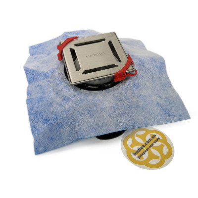 Будкрам купить Трап для душа серии PYS Floor Drain  10х10 см, горизонтальный, рисунок решетки линия Evimetal