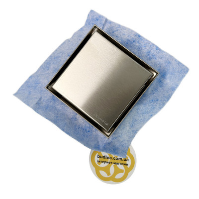 Будкрам купить Трап для душа серии PYS Floor Drain  15х15 см, горизонтальный, под плитку Evimetal