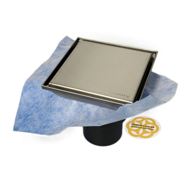 Будкрам купить Трап для душа серии PYS Floor Drain  15х15 см, вертикальный, под плитку Evimetal