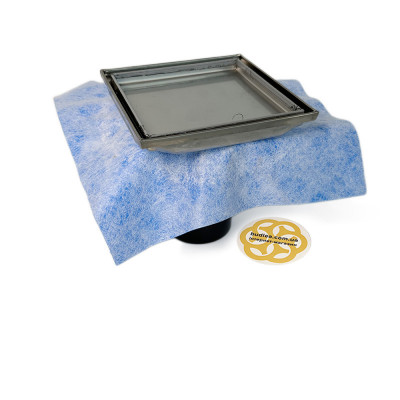 Будкрам купить Трап для душа серии PYS Floor Drain  15х15 см, вертикальный, под плитку Evimetal Трап для душа серии PYS Floor Drain  15х15 см, вертикальный, под плитку Evimetal 2