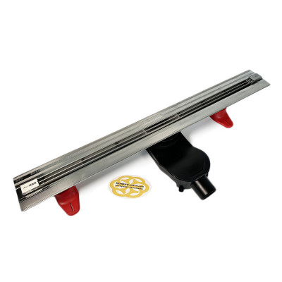 Будкрам купить Душевой трап серии Slim Line 80 см, горизонтальный s-образный сифон Evimetal Душевой трап серии Slim Line 80 см, горизонтальный s-образный сифон Evimetal 6