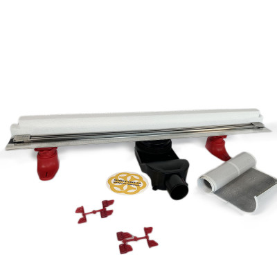 Будкрам купить Душевой трап серии Slim Line 80 см, горизонтальный s-образный сифон Evimetal Душевой трап серии Slim Line 80 см, горизонтальный s-образный сифон Evimetal 5