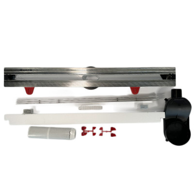 Будкрам купить Душевой трап серии Slim Line 80 см, горизонтальный s-образный сифон Evimetal Душевой трап серии Slim Line 80 см, горизонтальный s-образный сифон Evimetal 4