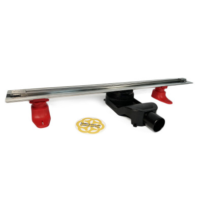 Будкрам купить Душевой трап серии Slim Line 80 см, горизонтальный s-образный сифон Evimetal