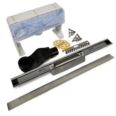 Будкрам купить Стеновой трап для душа  Wall Line 60 см Evimetal Стеновой трап для душа  Wall Line 60 см Evimetal 6