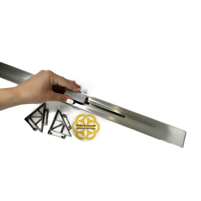 Будкрам купити Трап для душу серії Trend Line 80 см, вертикальний s-подібний сифон Evimetal Трап для душу серії Trend Line 80 см, вертикальний s-подібний сифон Evimetal 3