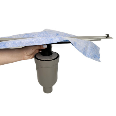 Будкрам купить Душевой трап серии Trend Line 60 см, вертикальный s-образный сифон Evimetal Душевой трап серии Trend Line 60 см, вертикальный s-образный сифон Evimetal 8