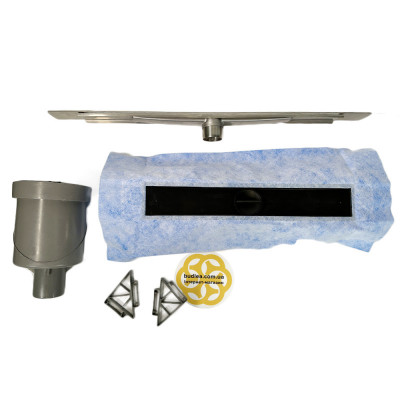 Будкрам купити Трап для душу серії Trend Line 80 см, вертикальний s-подібний сифон Evimetal Трап для душу серії Trend Line 80 см, вертикальний s-подібний сифон Evimetal 4