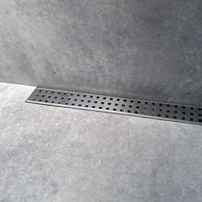 Будкрам купити Душовий трап MAXI LEGAL 80 см, горизонтальний, нержавіюча сталь, з фланцем для пристінного монтажу, грати квадрат Sanpreis Душовий трап MAXI LEGAL 80 см, горизонтальний, нержавіюча сталь, з фланцем для пристінного монтажу, грати квадрат Sanpreis 4