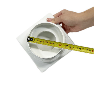 Будкрам купить Душевой трап 15х15 см, вертикальный выход DN110, сухой затвор, с пластиковой решеткой  Maxiflow Душевой трап 15х15 см, вертикальный выход DN110, сухой затвор, с пластиковой решеткой  Maxiflow 2