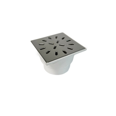 Будкрам купити Душовий трап 15х15 см, вертикальний вихід DN110, гідрозатвор, з решіткою з нержавіючої сталі Maxiflow Душовий трап 15х15 см, вертикальний вихід DN110, гідрозатвор, з решіткою з нержавіючої сталі Maxiflow 3