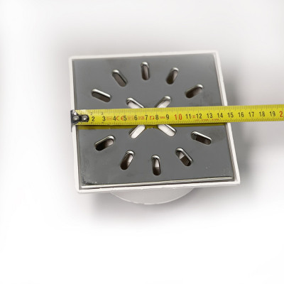 Будкрам купити Душовий трап 15х15 см, вертикальний вихід DN50, сухий затвор, з решіткою з нержавіючої сталі Maxiflow Душовий трап 15х15 см, вертикальний вихід DN50, сухий затвор, з решіткою з нержавіючої сталі Maxiflow 6