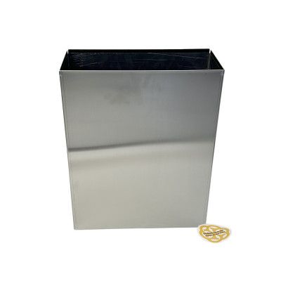 Будкрам купить Урна для мусора настенная 23Л, нержавеющая сталь, хром Efor