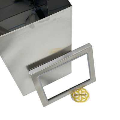 Будкрам купить Урна для мусора напольная  36Л, нержавеющая сталь, хром Efor Урна для мусора напольная  36Л, нержавеющая сталь, хром Efor 2