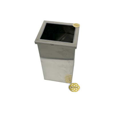 Будкрам купить Урна для мусора напольная  36Л, нержавеющая сталь, хром Efor