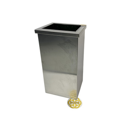 Будкрам купить Урна для мусора напольная 45Л, нержавеющая сталь, хром Efor