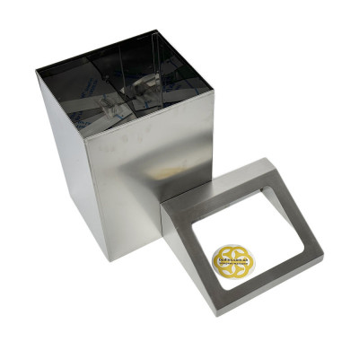 Будкрам купить Урна для мусора настенная 25Л, нержавеющая сталь, хром Efor Урна для мусора настенная 25Л, нержавеющая сталь, хром Efor 5