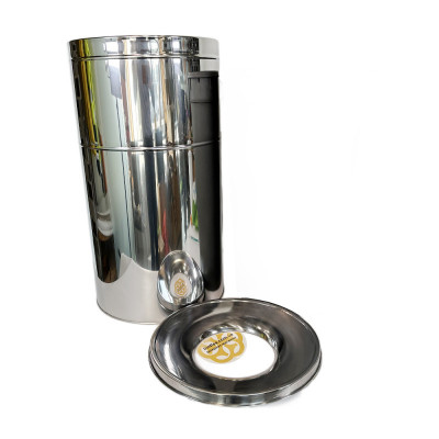 Будкрам купить Урна уличная, нержавеющая сталь, D32см, высота 58 см, хром Efor Урна уличная, нержавеющая сталь, D32см, высота 58 см, хром Efor 3