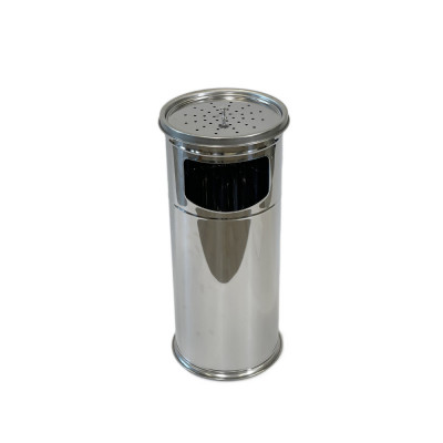 Будкрам купить Урна-пепельница с решеткой, нержавеющая сталь, диаметр 25 см Efor Урна-пепельница с решеткой, нержавеющая сталь, диаметр 25 см Efor 5