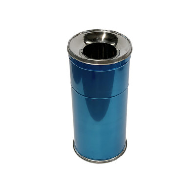 Будкрам купить Урна-попільничка з обідком, нержавіюча сталь, діаметр 27 см Sanpreis